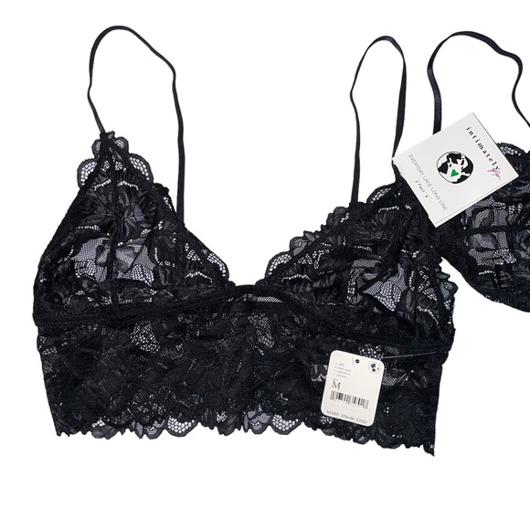 NWT FREE PEOPLE Everyday Lace Longline, 2 pack - Picture 4 of 5